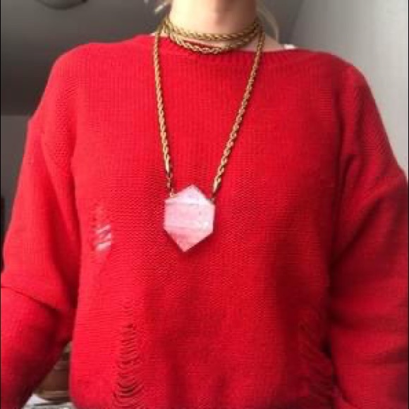 Quartz BCP necklace - Picture 6 of 6